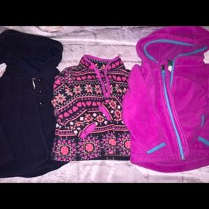 18m Toddler Girl Fleece Coat Lot